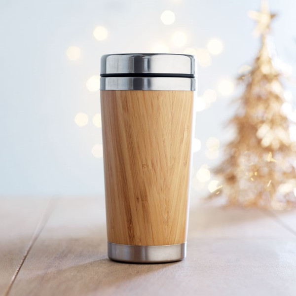 RODEODRIVE+ - RVS dubbelwandig reisbeker400ml