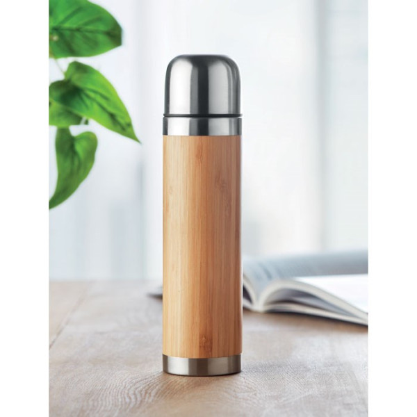 CHAN BAMBOO - Dubbelwandige drinkfles 400ml
