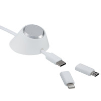 zilver, wit / wit / zilver