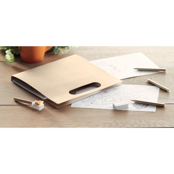 FOLDER2 GO - Kleurset met 6 potloden